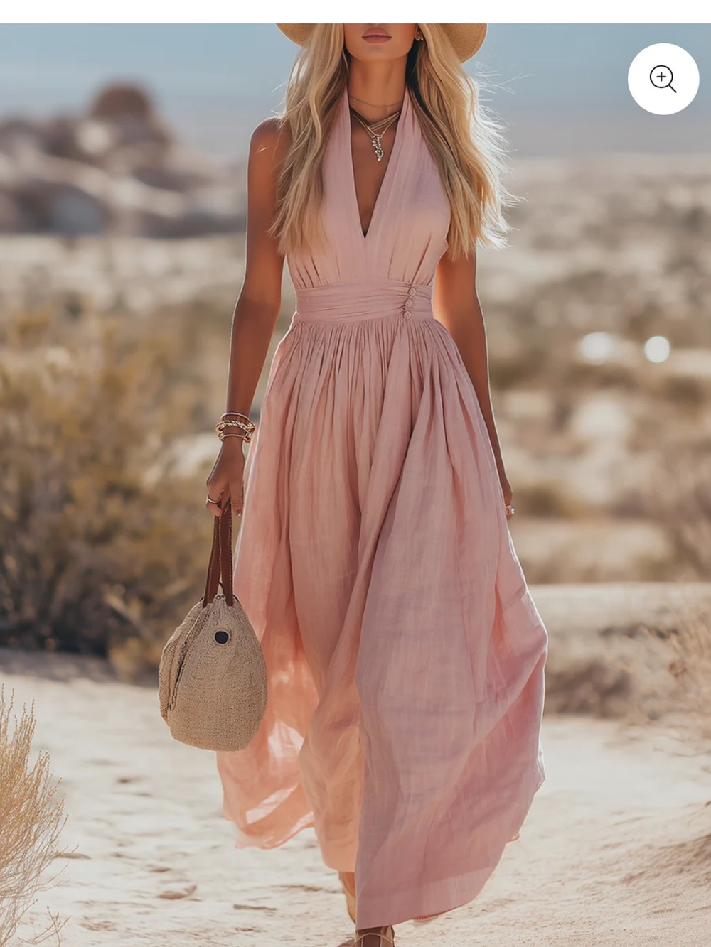 NWT Oyrosy bohemian sleeveless dress | size small
